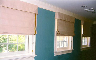 Roman Shades Up